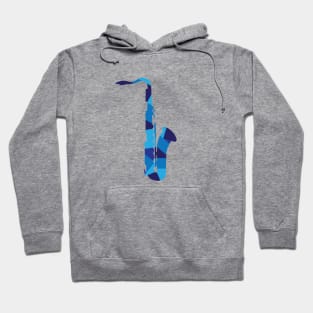 Blues Sax - Abstract Hoodie